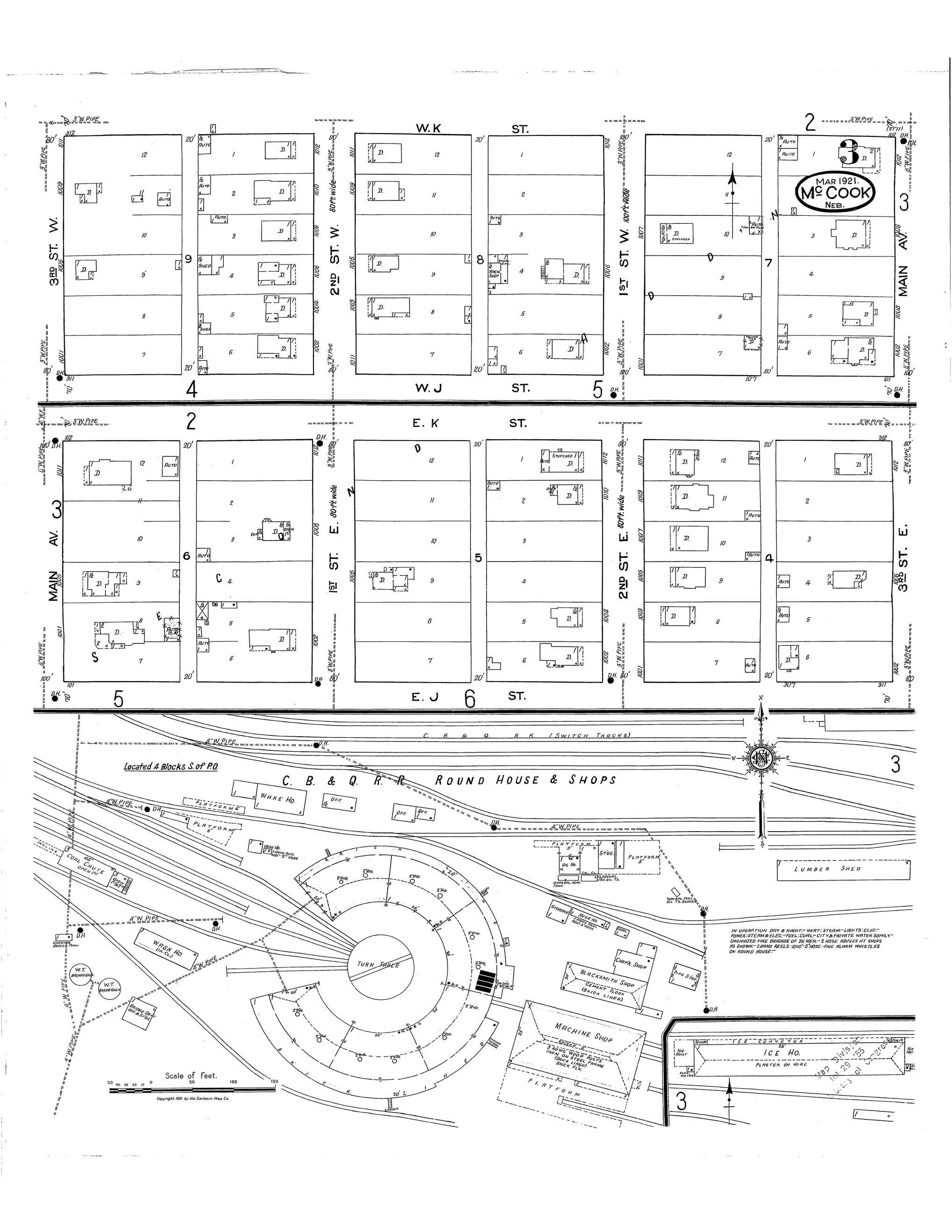 Sanborn map 1921 page 3