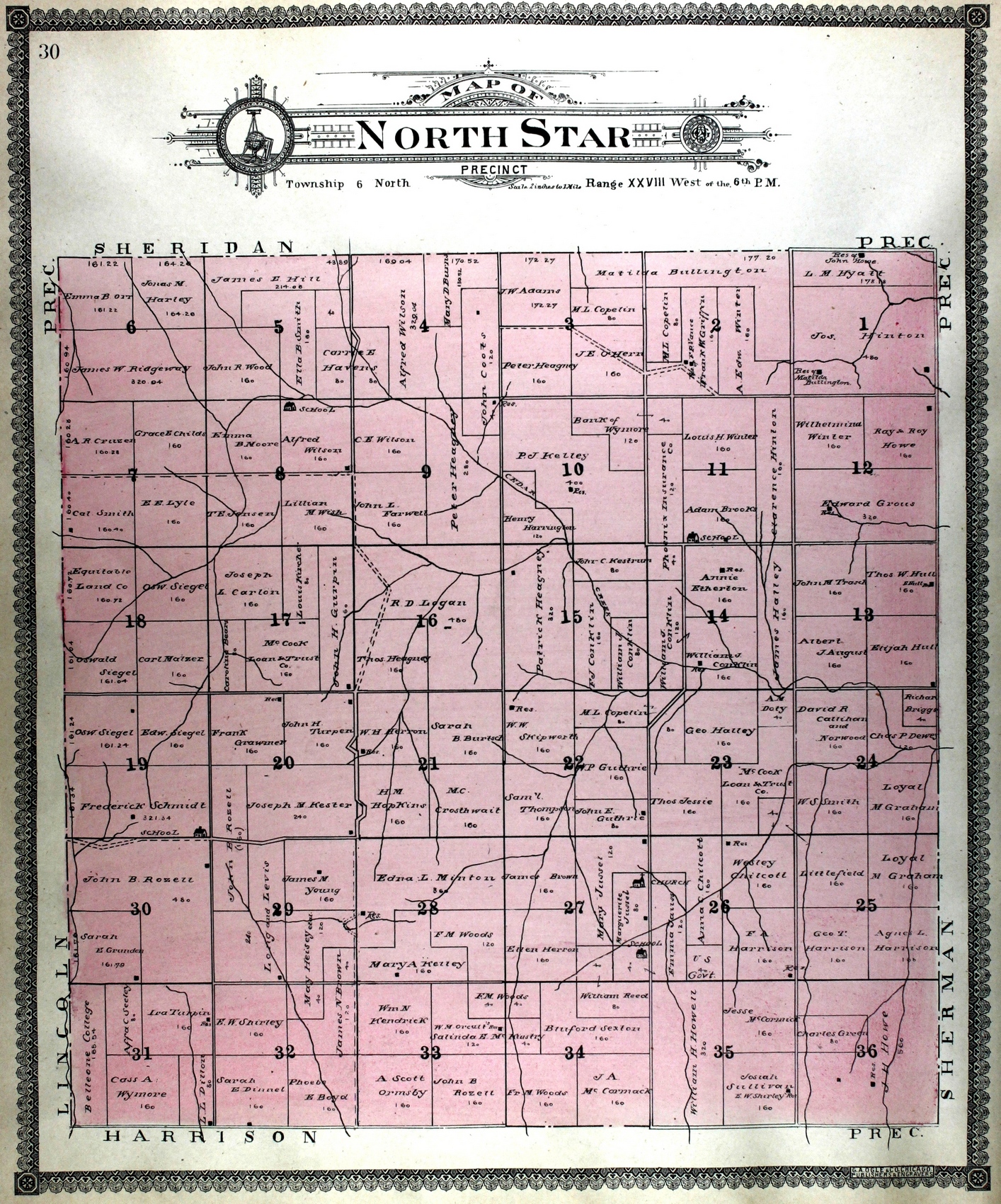 North Star Precinct map